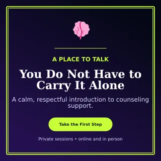 Luxe Therapy Practice Social Post — editable black health and fitness template, instagram post