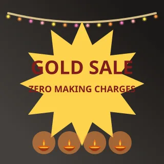 Akshaya Tritiya Sale — editable black holiday template, instagram post