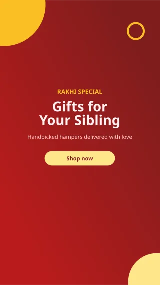Rakhi Offer Story — editable red holiday template, story / reel