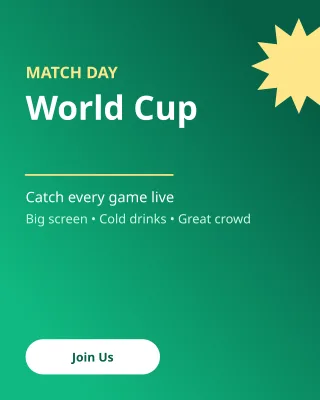 World Cup — editable green holiday template, instagram portrait