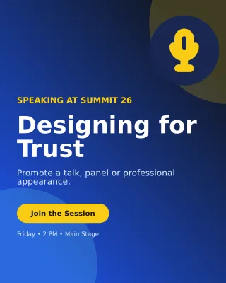 Aurora Event Speaker LinkedIn Carousel — editable blue LinkedIn template, instagram portrait
