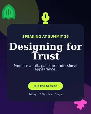 Botanical Event Speaker LinkedIn Carousel — editable black LinkedIn template, instagram portrait