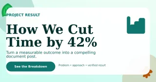 Botanical LinkedIn Case Study LinkedIn Post — editable white LinkedIn template, link preview