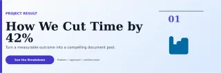 Editorial LinkedIn Case Study LinkedIn Banner — editable white LinkedIn template, banner / header