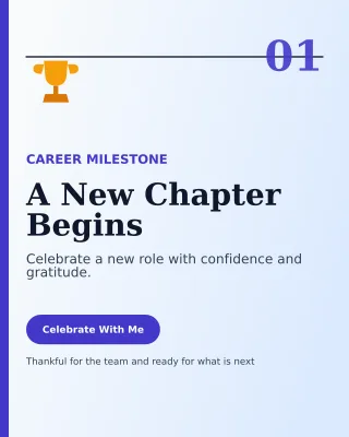 Editorial Promotion Announcement LinkedIn Carousel — editable white LinkedIn template, instagram portrait
