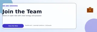 Glass Hiring Announcement LinkedIn Banner — editable white LinkedIn template, banner / header