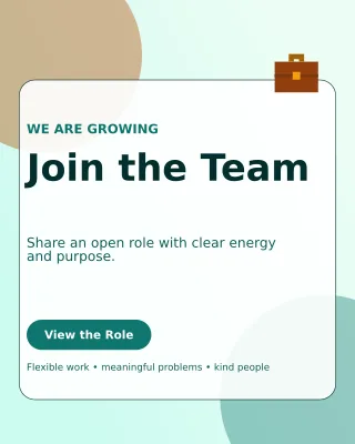 Glass Hiring Announcement LinkedIn Carousel — editable white LinkedIn template, instagram portrait