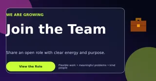 Glass Hiring Announcement LinkedIn Post — editable black LinkedIn template, link preview