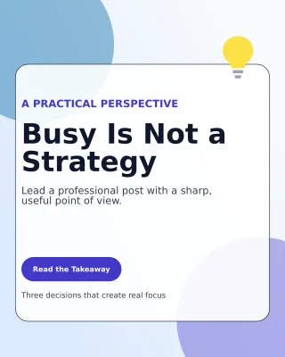 Glass Thought Leadership LinkedIn Carousel — editable white LinkedIn template, instagram portrait