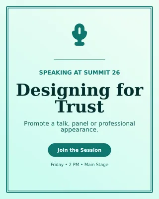 Luxe Event Speaker LinkedIn Carousel — editable white LinkedIn template, instagram portrait