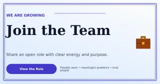 Luxe Hiring Announcement LinkedIn Post — editable white LinkedIn template, link preview