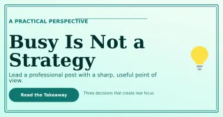 Luxe Thought Leadership LinkedIn Post — editable white LinkedIn template, link preview