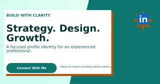 Neo Personal Brand LinkedIn Post — editable white LinkedIn template, link preview