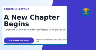 Neo Promotion Announcement LinkedIn Post — editable white LinkedIn template, link preview