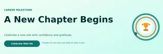 Orbit Promotion Announcement LinkedIn Banner — editable white LinkedIn template, banner / header