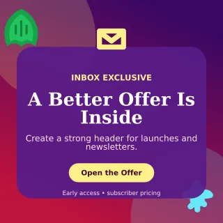 Botanical Email Campaign Social Post — editable purple marketing and sales template, instagram post