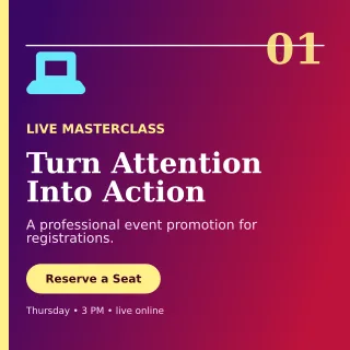 Editorial Webinar Campaign Social Post — editable purple marketing and sales template, instagram post