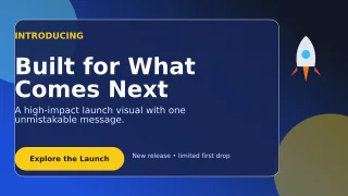 Glass Product Launch Wide Ad — editable blue marketing and sales template, youtube thumbnail