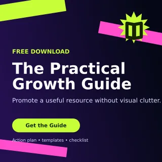 Kinetic Lead Magnet Social Post — editable black marketing and sales template, instagram post
