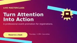 Kinetic Webinar Campaign Wide Ad — editable purple marketing and sales template, youtube thumbnail