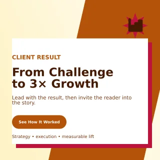 Neo Case Study Social Post — editable white marketing and sales template, instagram post