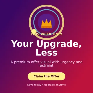Orbit Limited Offer Social Post — editable purple marketing and sales template, instagram post