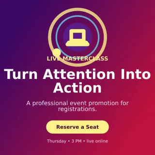 Orbit Webinar Campaign Social Post — editable purple marketing and sales template, instagram post