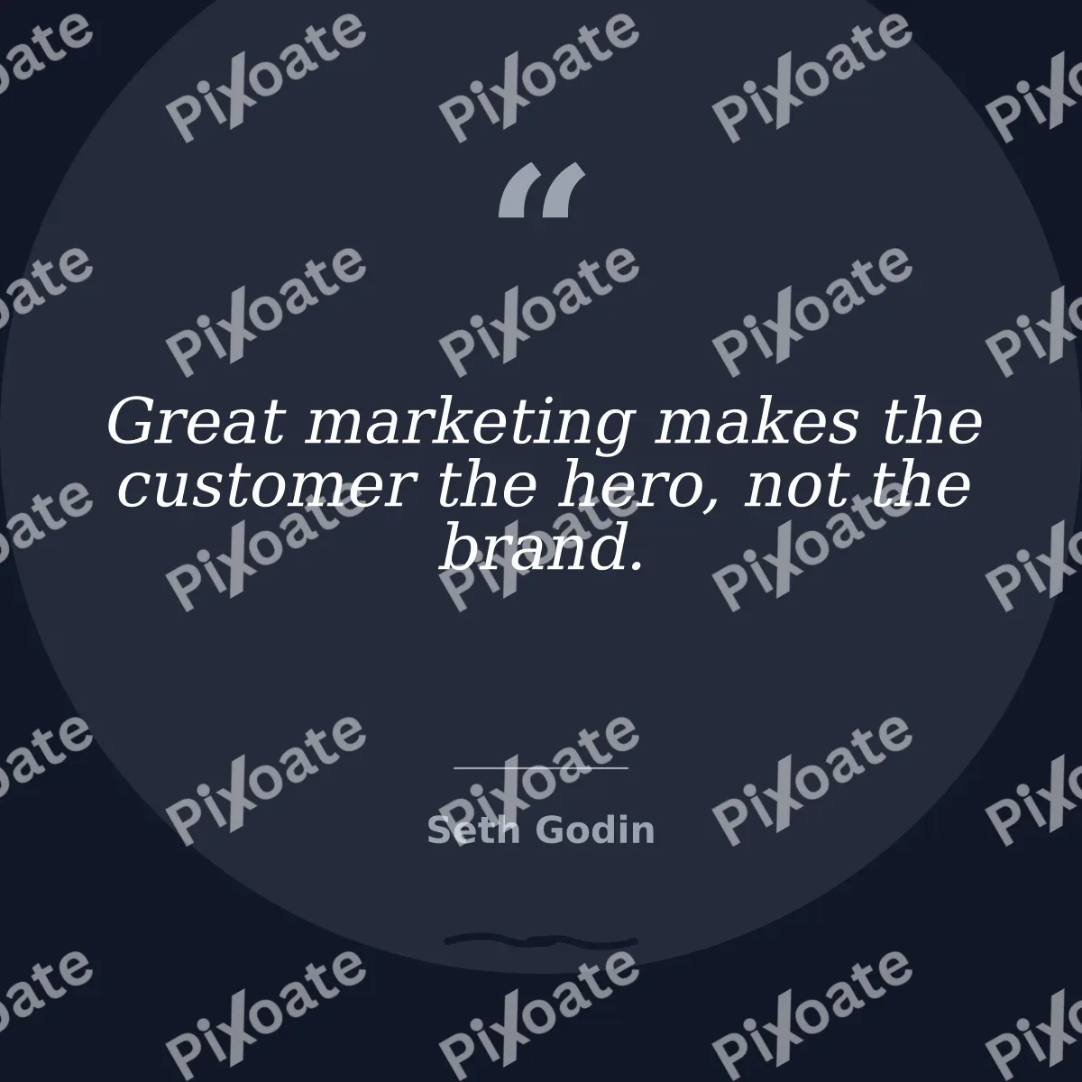 Business Quote Business Quote — editable blue marketing template, instagram post