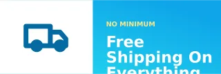 Free Shipping — editable blue marketing template, banner / header