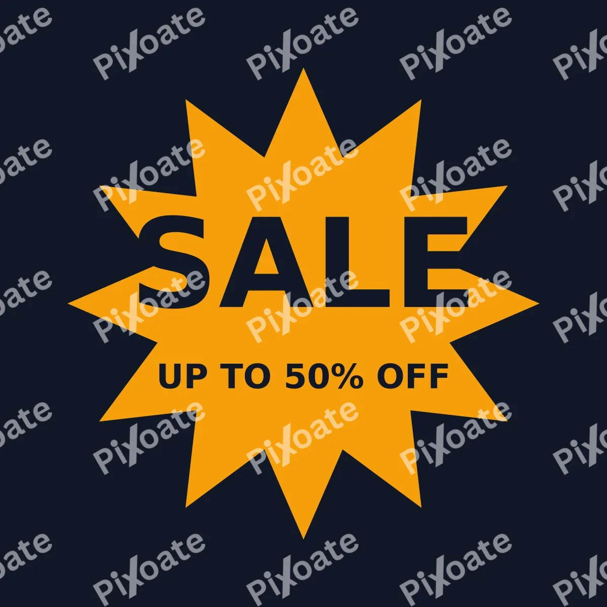 Sale Poster Sale Poster — editable blue marketing template, instagram post