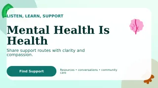 Botanical Awareness Campaign Wide Ad — editable white community campaign template, youtube thumbnail