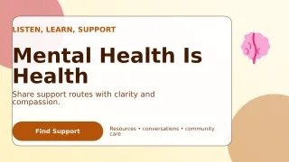 Glass Awareness Campaign Wide Ad — editable white community campaign template, youtube thumbnail