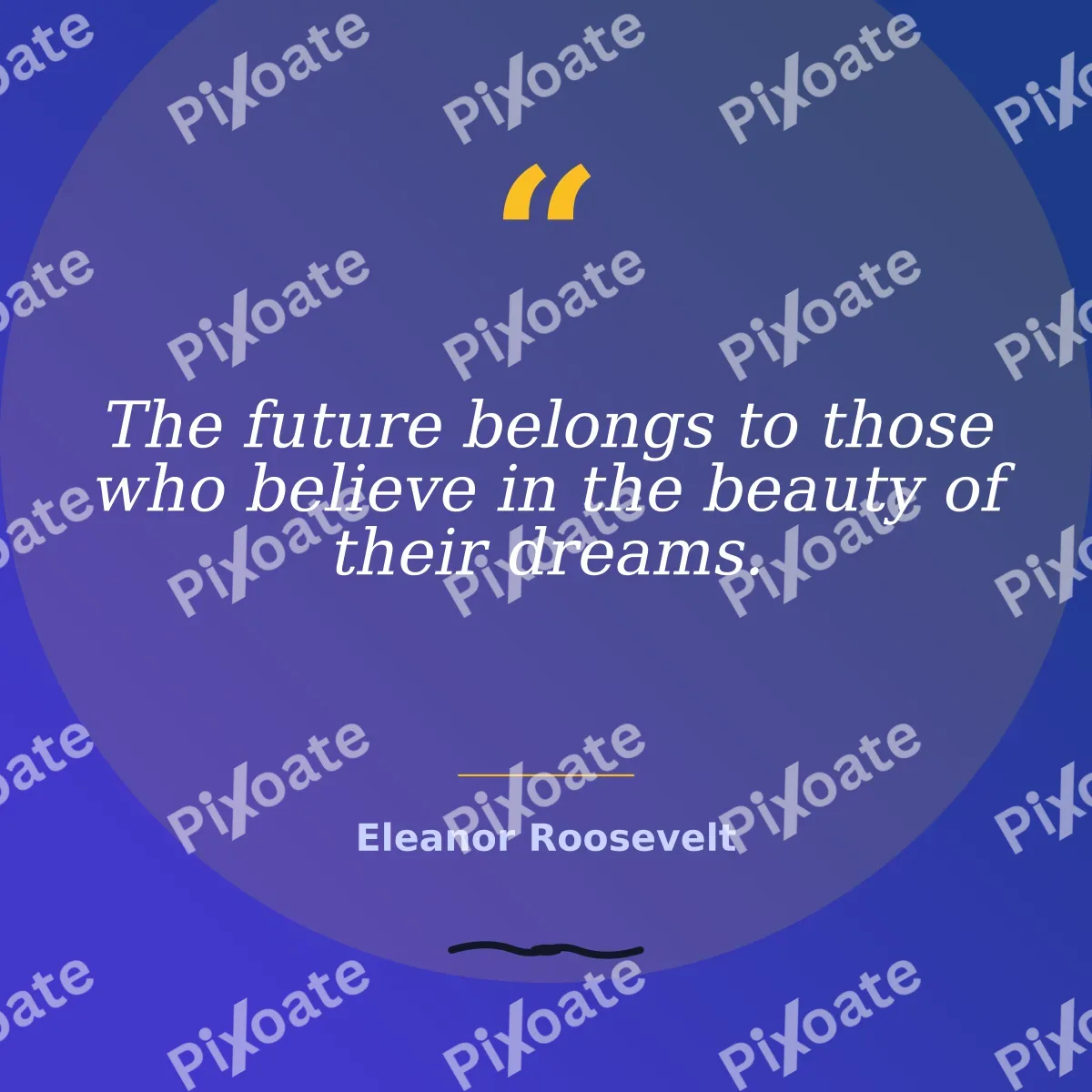 Dream Quote Dream Quote — editable blue personal template, instagram post