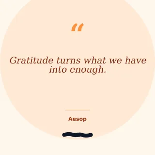 Gratitude Quote — editable white personal template, instagram post