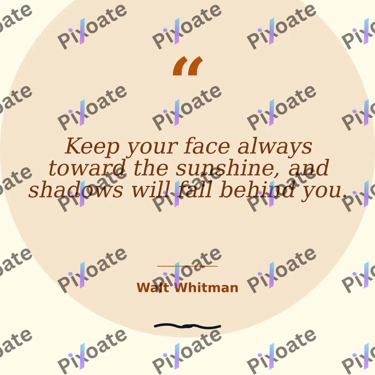 Light Quote Light Quote — editable white personal template, instagram post