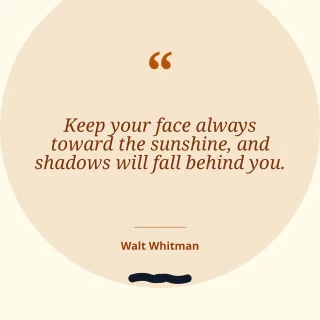 Light Quote — editable white personal template, instagram post