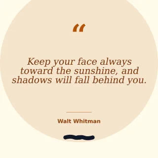 Light Quote — editable white personal template, instagram post