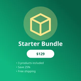 Bundle Deal — editable green product template, instagram post