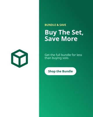 Bundle Deal — editable green product template, instagram portrait