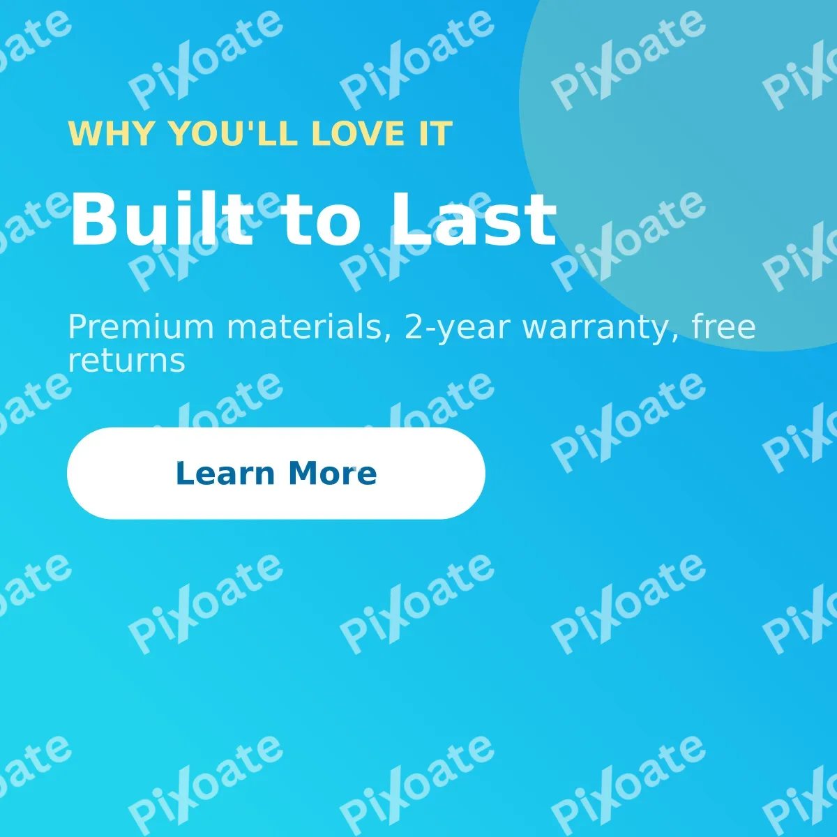 Feature Highlight Feature Highlight — editable blue product template, instagram post