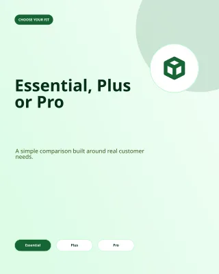 Product Comparison — Sage Office — editable white product template, instagram portrait