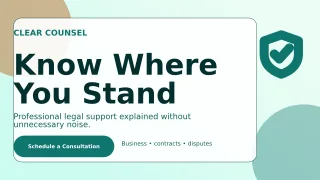 Glass Legal Practice Wide Ad — editable white professional services template, youtube thumbnail
