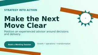Kinetic Business Consultant Wide Ad — editable white professional services template, youtube thumbnail