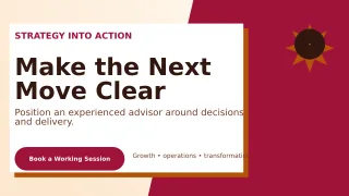 Neo Business Consultant Wide Ad — editable white professional services template, youtube thumbnail