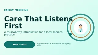 Orbit Doctor Practice Wide Ad — editable white professional services template, youtube thumbnail