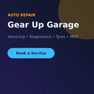 Auto Mechanic Auto Mechanic — editable blue professional services template, instagram post