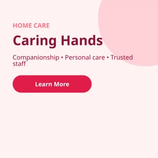 Home Care — editable white professional services template, instagram post