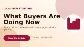 Aurora Property Market Report Wide Ad — editable white real estate template, youtube thumbnail
