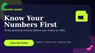 Botanical Mortgage Tips Wide Ad — editable black real estate template, youtube thumbnail