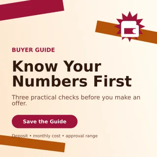 Kinetic Mortgage Tips Social Post — editable white real estate template, instagram post